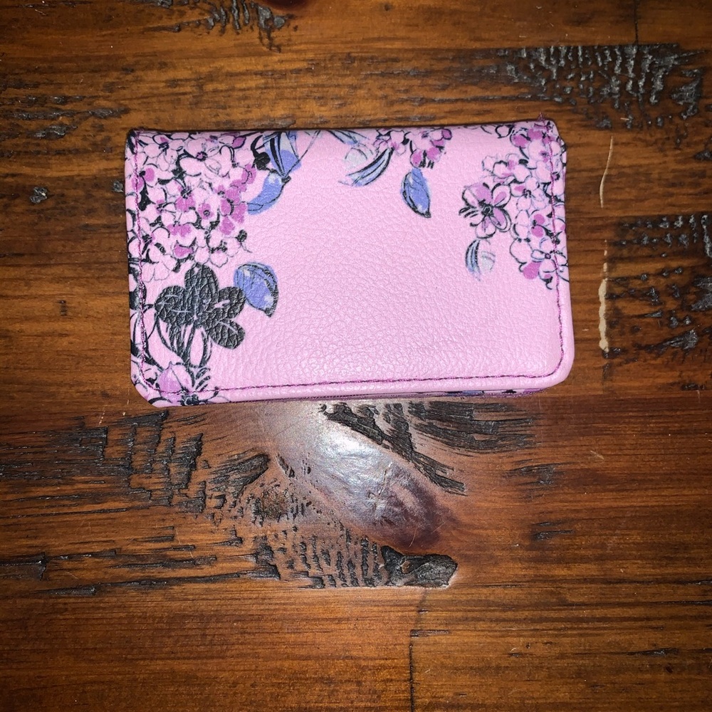 Purple card holder